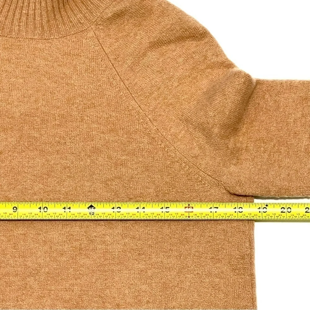 J. Crew Woman Brown WOOL Turtleneck Sweater Size XS